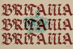 Zussel | Blackletter Typeface Product Image 3