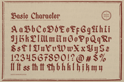 Zussel | Blackletter Typeface Product Image 10