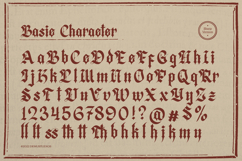 Zussel | Blackletter Typeface Product Image 11