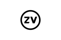 ZV logo design vector template Product Image 1