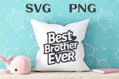 Best brother ever quote Svg Png Product Image 3