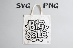 Big sale tag Svg Png Product Image 3