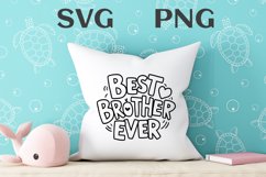 Best brother ever quote Svg Png Product Image 3