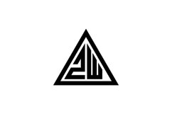 ZW logo design vector template Product Image 1