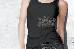 Two flowers Cutting file SVG DXF FCM Product Image 3