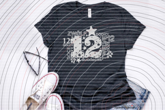 Twelve Cutting File SVG DXF Product Image 2