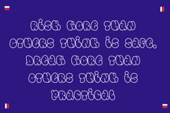 Zybo Pop | 3D Hollow Bubble Graffiti Webfont for Bold Street Product Image 6