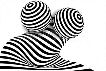How to Draw Easy 3D Line Illusion | Cool Overlapping Spiral