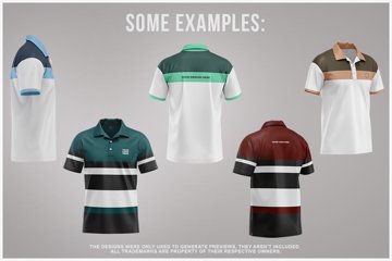 Polo T-Shirt Mockup PSD'S
