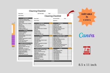 AirBnB Cleaning Checklist Printable
