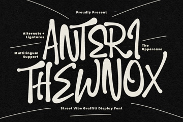 趣味 street fonts anteri-thewnox-street-vibe-