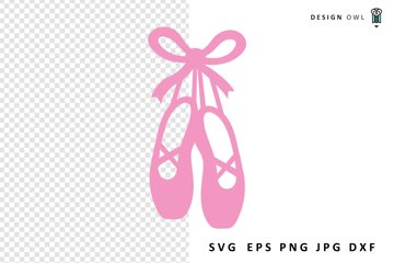 Ballet Shoes Dance SVG