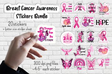 Breast Cancer Awareness Ribbon Decal - 3" Soft Pink Vinyl Sticker, Komen Fight Cure