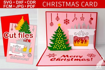 LSLJS Christmas Greeting Card With Envelope - 3D Pops Up Blank Christmas Cards Cute Santa Snowman Penguin Pattern Xmas Holiday Supplies Merry Christmas Gifts For Kids Children Classmate