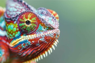 ◉chameleon ページ◉ Four-Horned Chameleon (Chamaeleo quadricornis quadricornis