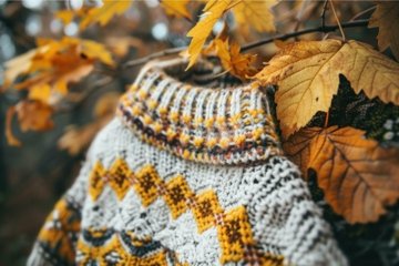 Laid.B 24AW Autumn Leaves Knit イチョウ サイズ1 Laid.B(レイドビー)のAutumn Leaves Knit Icho(ニット)の通販｜PALETTE