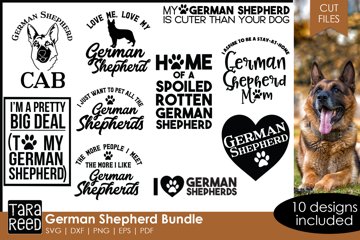 German Shepherd quotes for Cricut and Silhouette