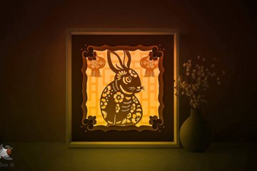 rabbit-lightbox-svg-template-