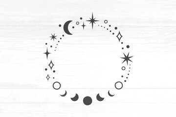 Moon Rp Icon Border Deviantart Free Moon Border Clipart