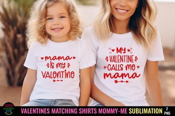 Valentines Matching Shirts Mommy and Me Sublimation
