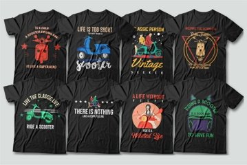 T-shirt Homme NEW LOOK – Motif Vespa/Lambretta Rétro, Couleur Kaki, Taille Régulière, Neuf Sans étiquette