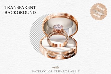 diamond wedding clipart