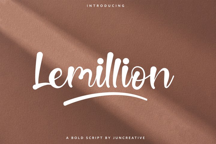 Lemillion Bold Script