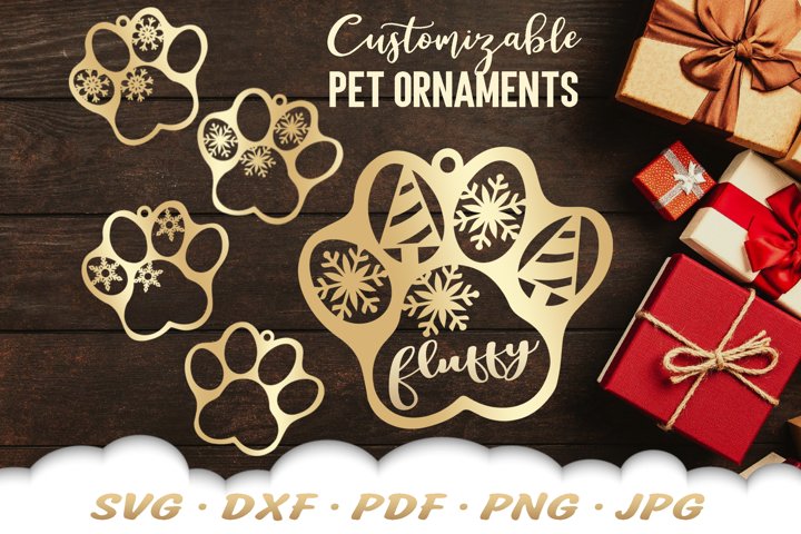Free Free Paw Print Ornament Svg 247 SVG PNG EPS DXF File