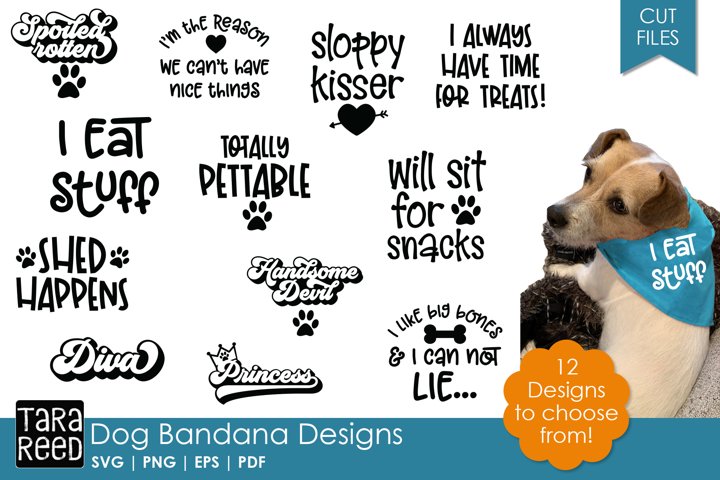 Download Dog Bandana Designs Dog Svg And Cut Files For Crafters 234645 Cut Files Design Bundles SVG Cut Files
