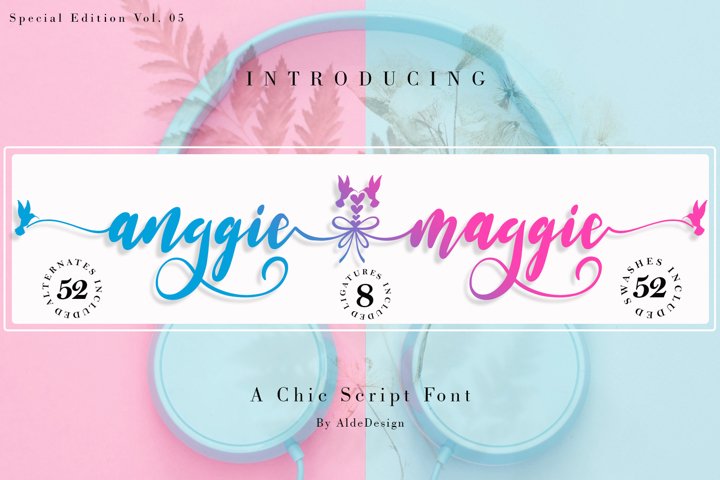 Anggie & Maggie // Modern Script