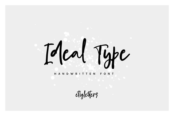 Ideal Type Casual Font