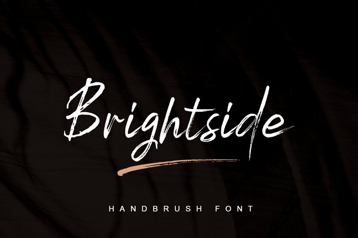 Brightside Brush Fontt