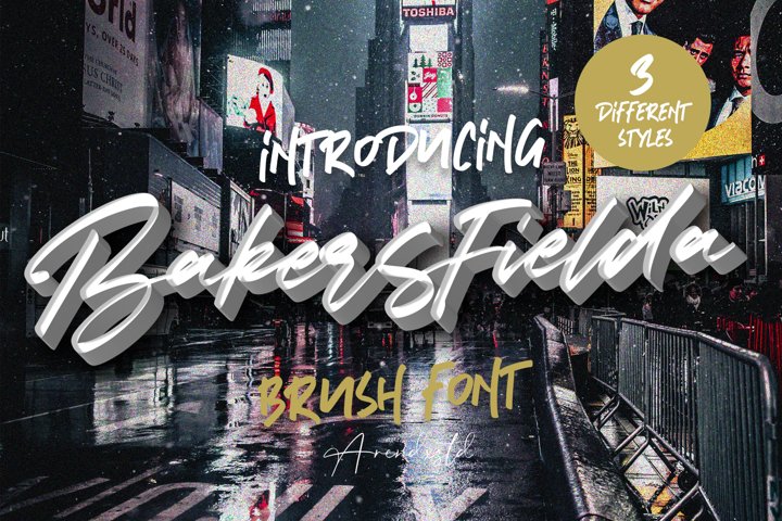 Bakersfield | 3 Font Combination