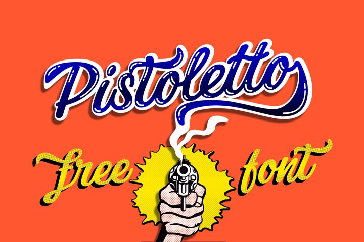 Download Pistoletto Free Free Font Download SVG Cut Files