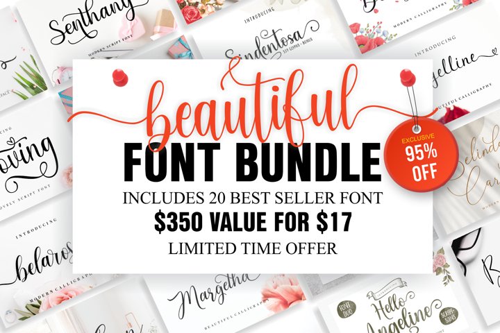 Beautiful Font Bundle