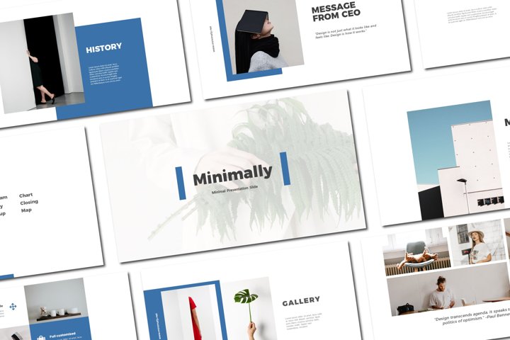 Minimally - Powerpoint Templates