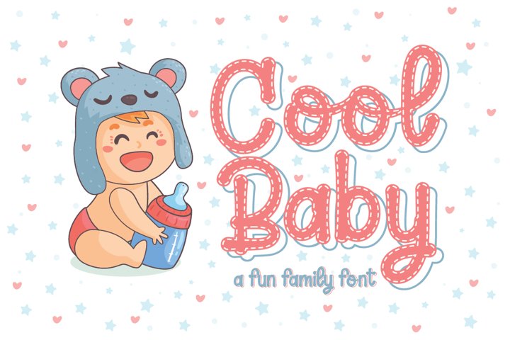 Cool Baby - A Fun Family Font