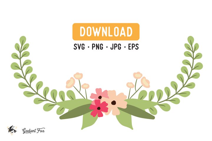 Laurel PNG Pack Floral Clipart SVG - Wreath Laurel (276916