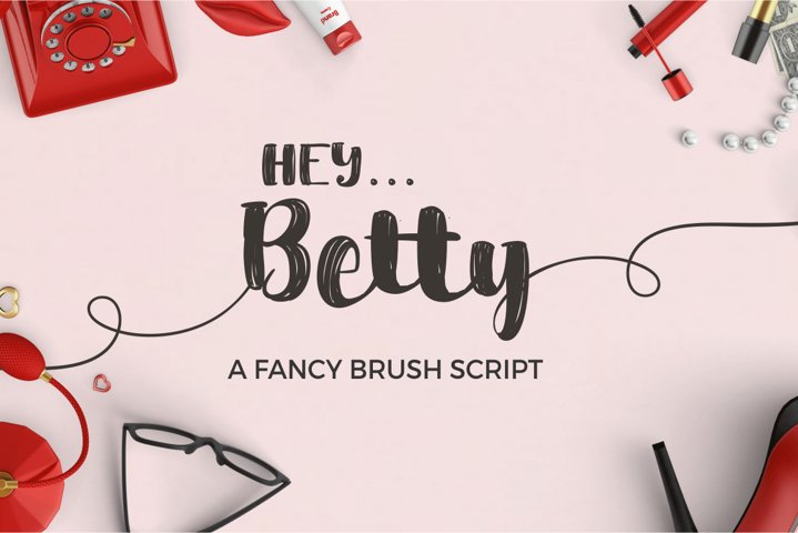 Download Hey Betty Free Font Download Yellowimages Mockups