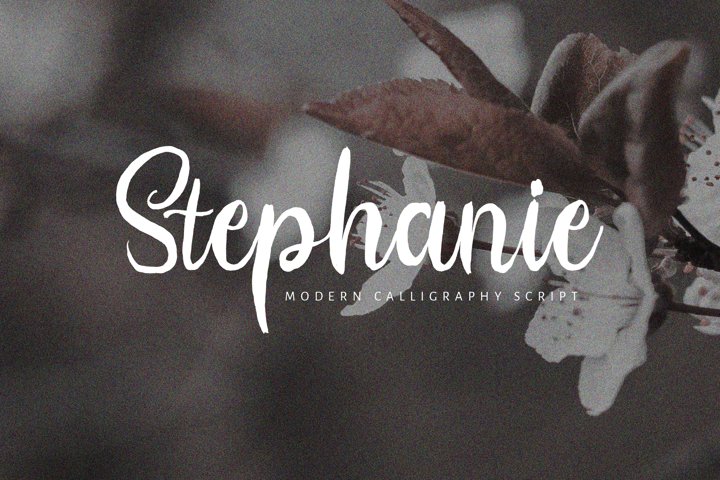 Stephanie Script Font