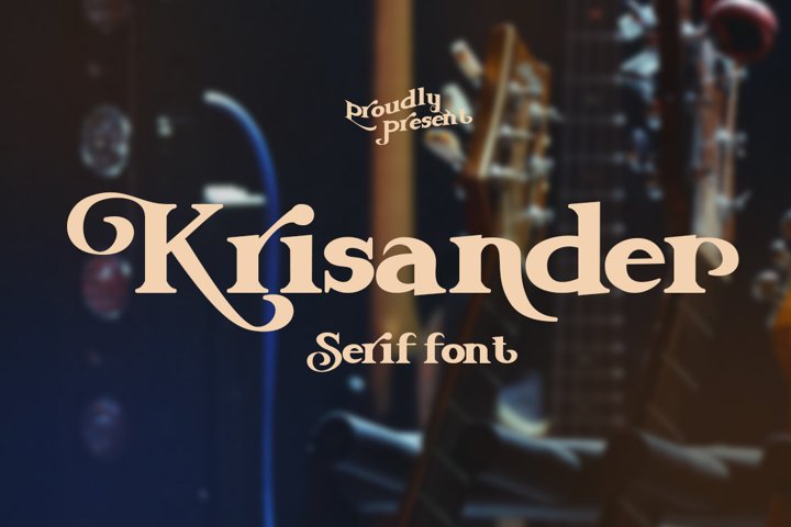 Krisander Modern Serif Font
