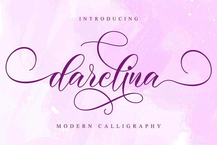 Darelina Script