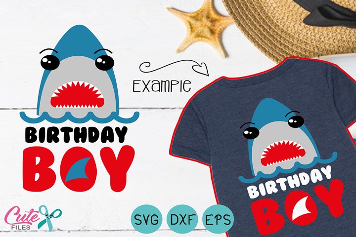 Download Shark Face Svg Boys Birthday 53781 Cut Files Design Bundles