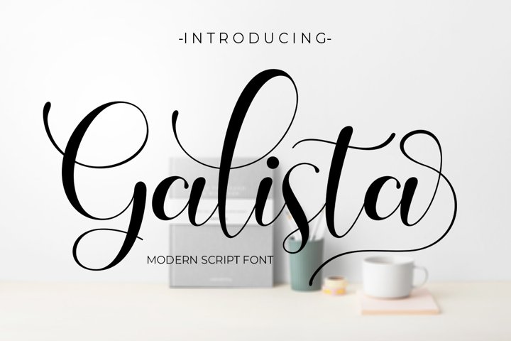 Galista - Modern Script