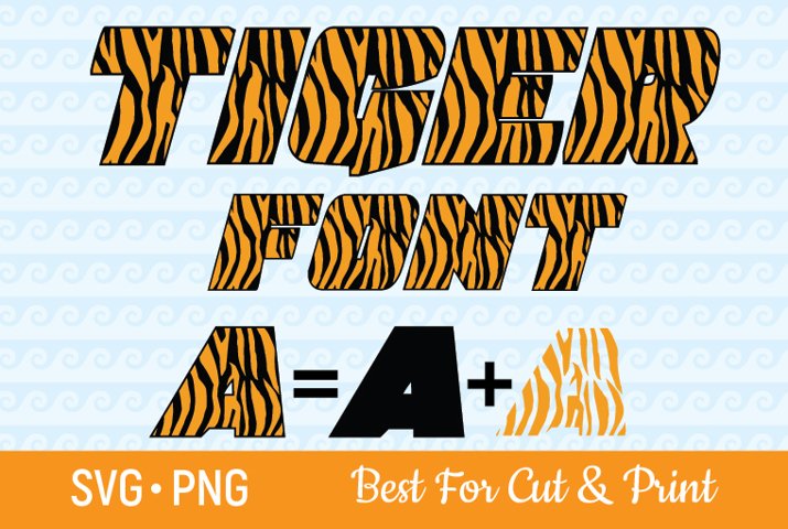 tiger alphabet svg tiger svg tiger font svg letters svg 353000 svgs