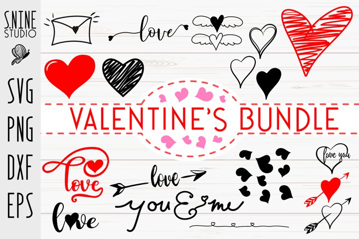 Pin on valentine day Valentines SVG Bundle Cute Valentine's Hand Drawn Heart (161872) | SVGs