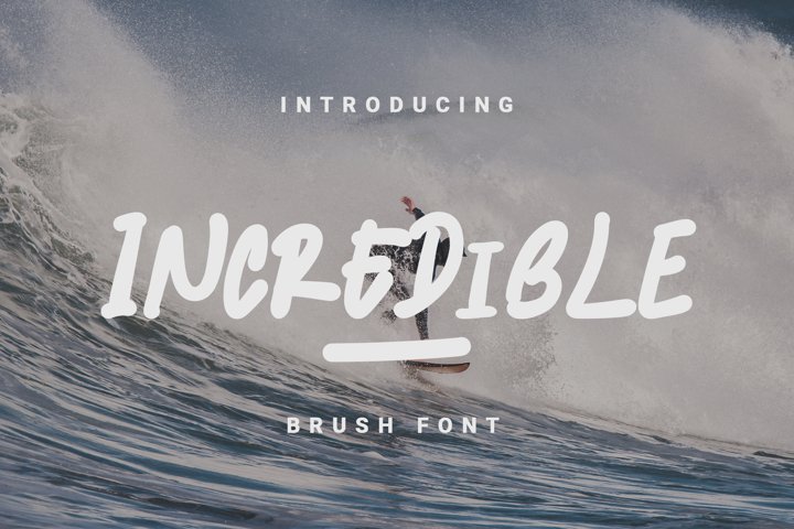INCREDIBLE - Handwritten Font