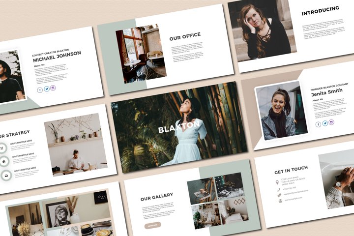 Blaxton - Powerpoint Templates