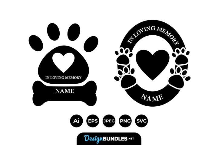 Download Pet Memorial Silhouettes