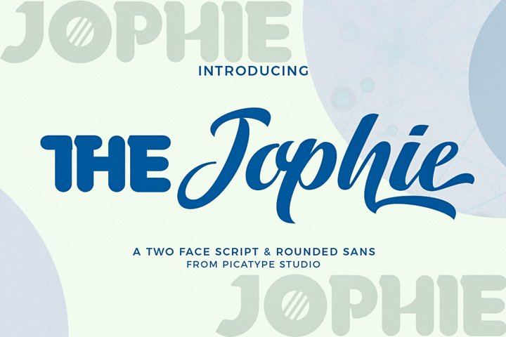 The Jophie | Font Combination